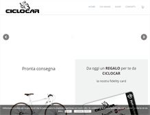 Tablet Screenshot of ciclocarsrl.com